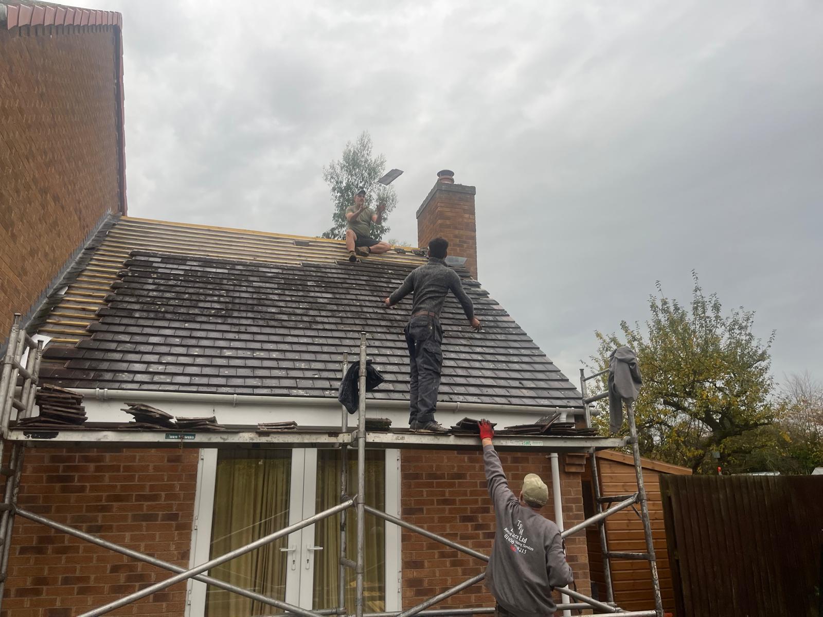 Stamford Roof Replacement and Dry Ridge System, Full Grind out and repoint chimney works